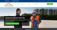 Desktop Screenshot of hicksroofing.net
